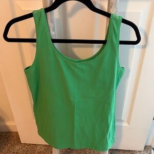 Talbots Bright Green Tank Top